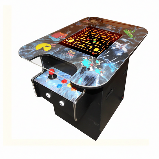 60 Classic Retro Games Cocktail Arcade Machine for Home or Work - Full Size - 2-Player