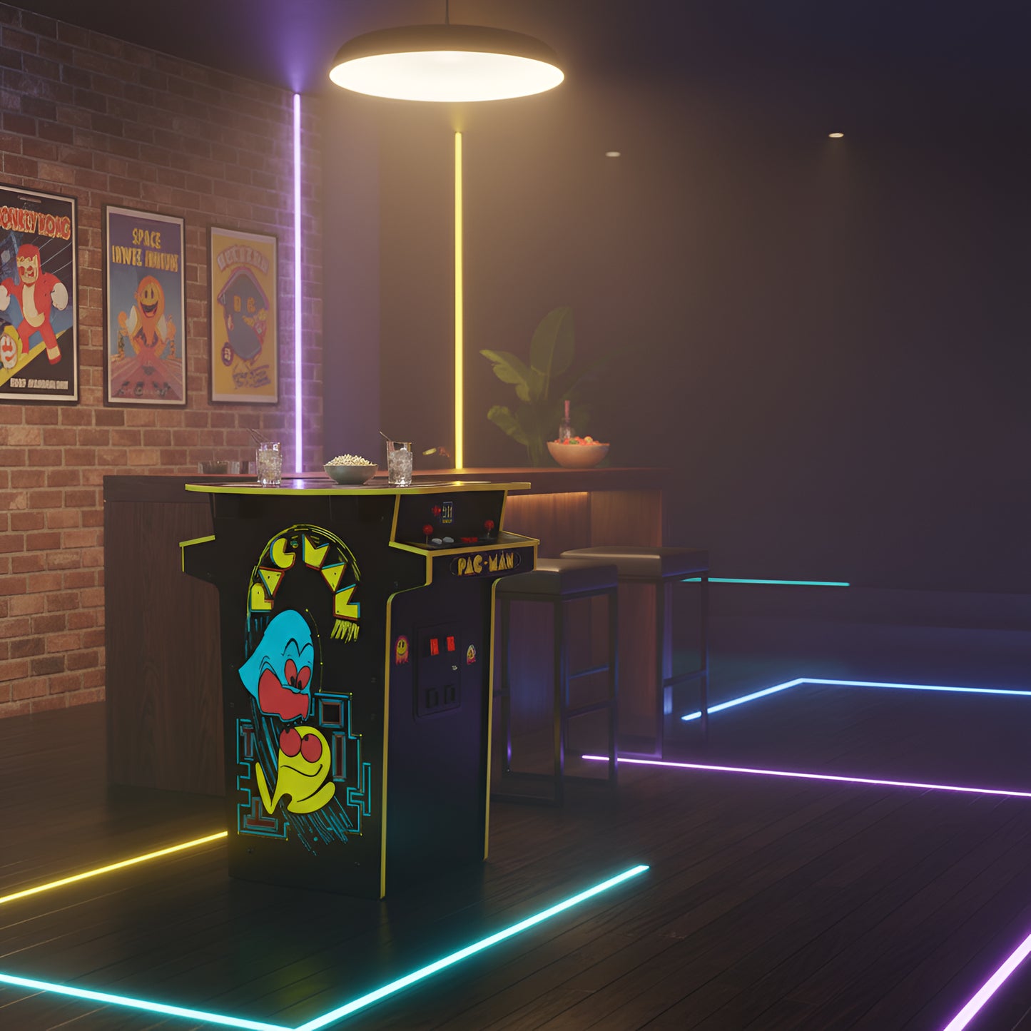 Arcade1Up PAC-MAN Pub Table Arcade Machine